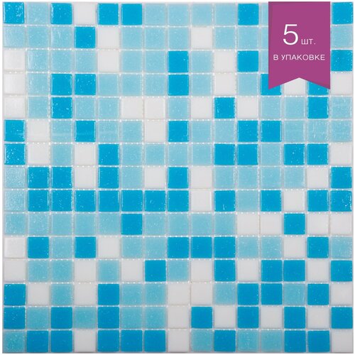 Мозаика (стекло) NS mosaic Mix2 32,7x32,7 см 5 шт (0.535 м²)