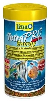 TetraPro Energy Crisps Корм-чипсы для всех видов рыб для дополнительной энергии 100мл - фотография № 13