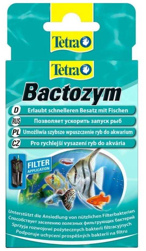 Культура бактерий TETRA Bactozym 10 капсул