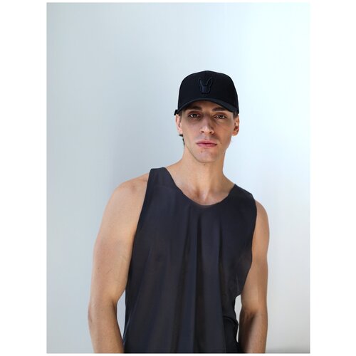 Кепка, KChTZ, цвет черный, one size