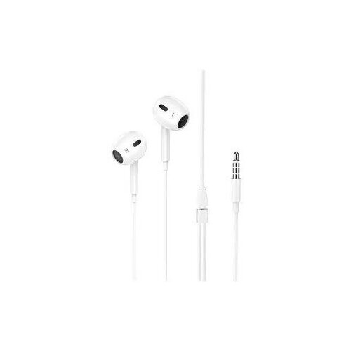 HOCO M1 Max Наушники микрофон Кнопка управления Регулятор громкости 12м 35 mm jack White 55200₽