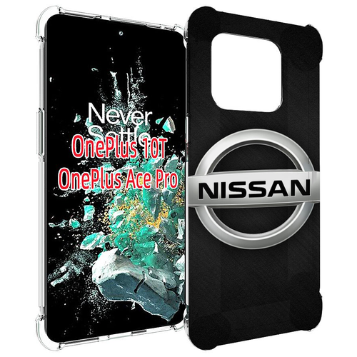 Чехол MyPads nissan ниссан 2 мужской для OnePlus 10T задняя-панель-накладка-бампер