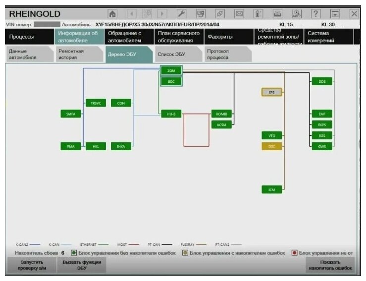 Диагностический адаптер BMW ENET E-SYS (Для BMW F-сереии), Rheingold Rus в Подарок!