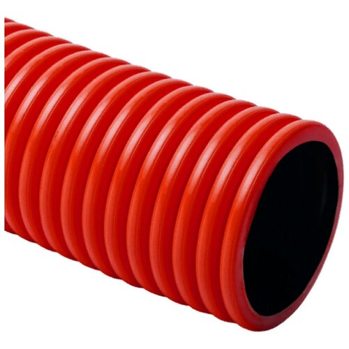 Труба гофрированная ПНД с зондом KOPOS 40 мм  x  50 м 50 м красный