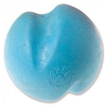 West Paw Zogoflex игрушка для собак мячик Jive S 6,6 см голубой - фотография № 9