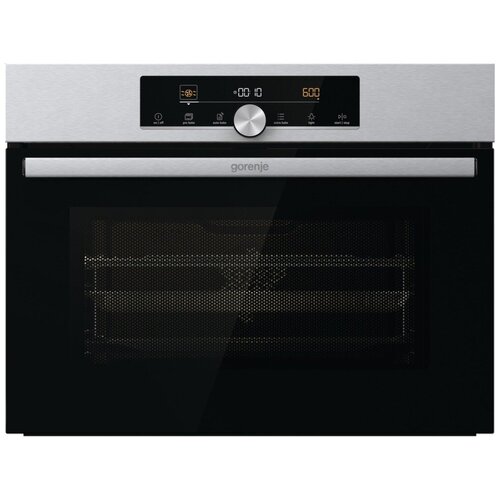 Компактный духовой шкаф с функцией СВЧ Gorenje BCM4547A10X