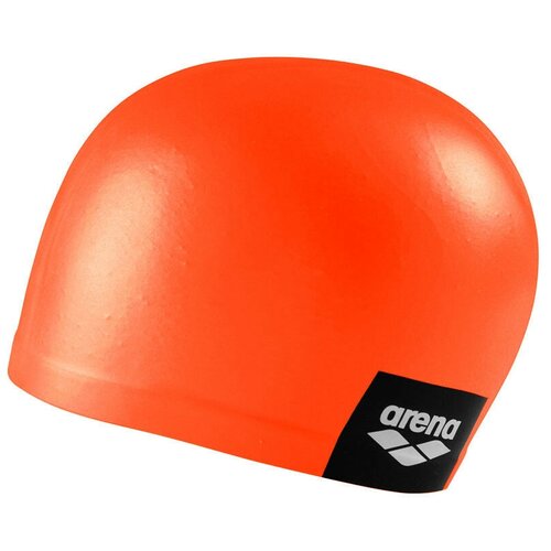 фото Шапочка для плавания стартовая arena logo moulded cap, оранжевая