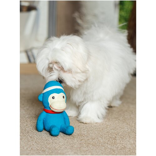 Игрушка для собак Japan Premium Pet латексная обезьянка со сладким ароматом ванили, для мелких и средних пород.