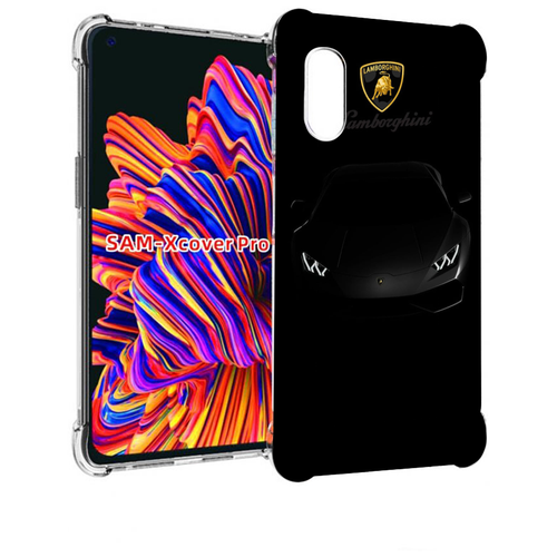 Чехол MyPads lambo ламба 4 мужской для Samsung Galaxy Xcover Pro 1 задняя-панель-накладка-бампер чехол mypads lambo ламба 4 мужской для samsung galaxy s23 ultra задняя панель накладка бампер