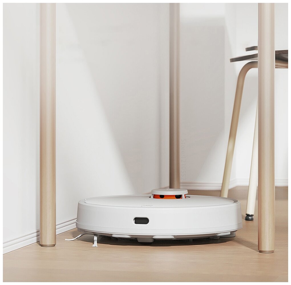 Робот-пылесос Xiaomi Mijia Sweeping Vacuum Cleaner 3C, белый,+переходник в подарок, CN - фотография № 10