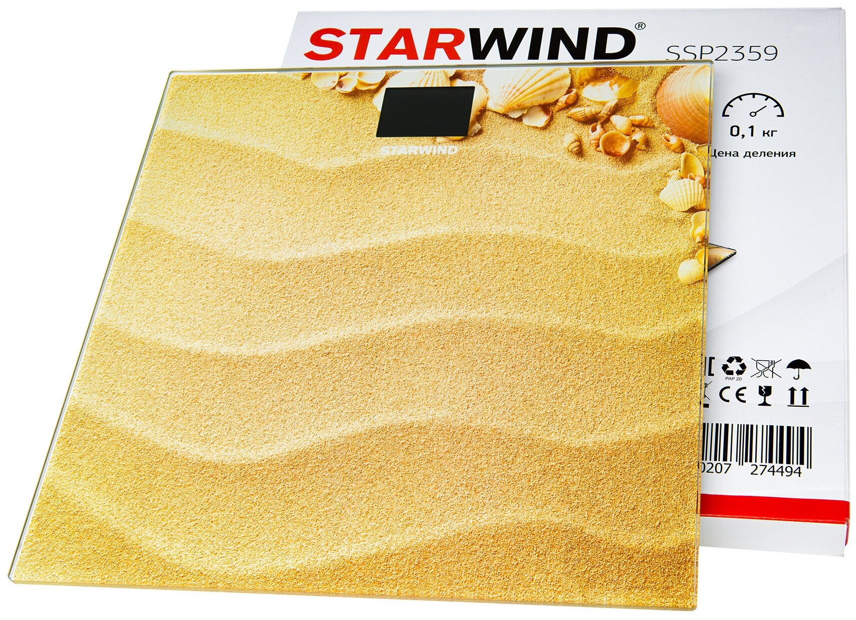 Весы напольные электронные Starwind SSP2359 - фотография № 9