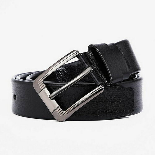 фото Ремень сима-ленд, размер 120, черный сима-лэнд