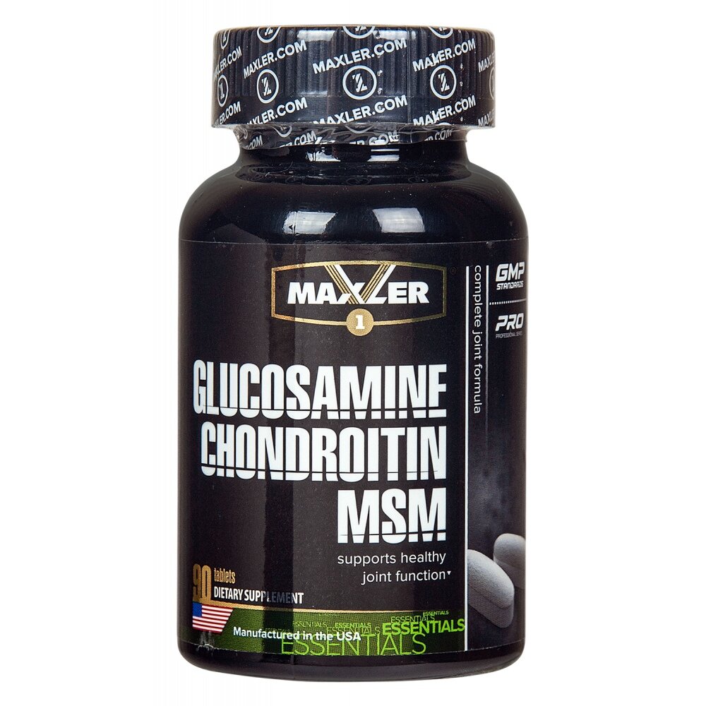 Maxler USA Glucosamine Chondroitin MSM 90 таблеток