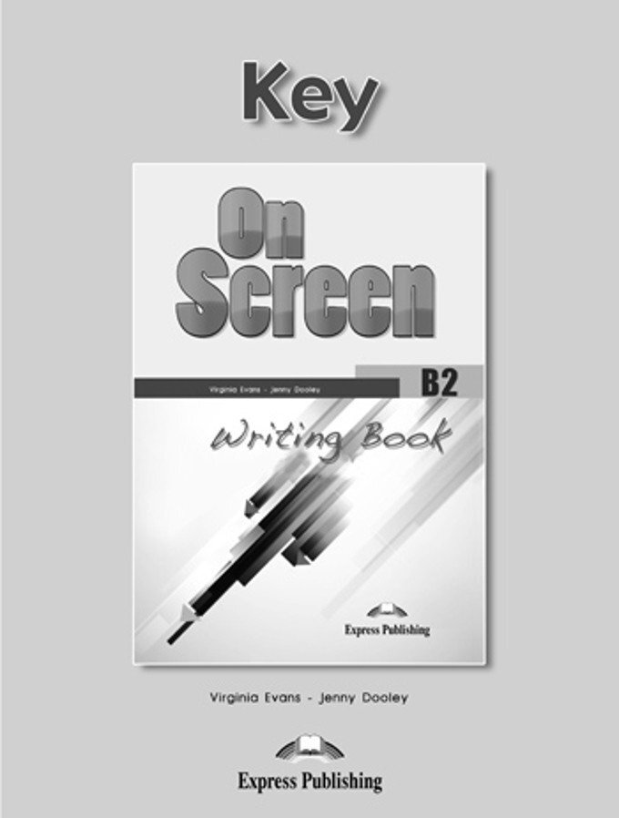 Книга On Screen Revised B2 Writing Book Key - фото №2