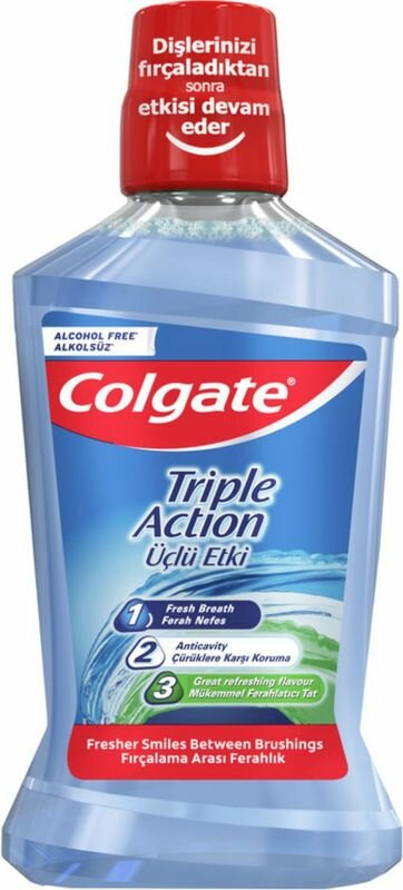 Ополаскиватель для полости рта антибактериальный Тройное действие Colgate (Колгейт)