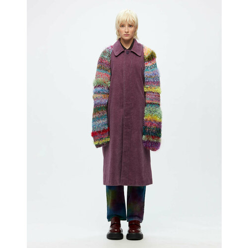 Пальто ROMA UVAROV DESIGN, размер M, фиолетовый