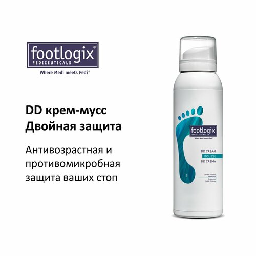 Мусс-крем легкий двойная защита DD CREAM MOUSSE Footlogix 1 125мл