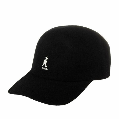 Бейсболка KANGOL, размер 59, черный kangol wool casual