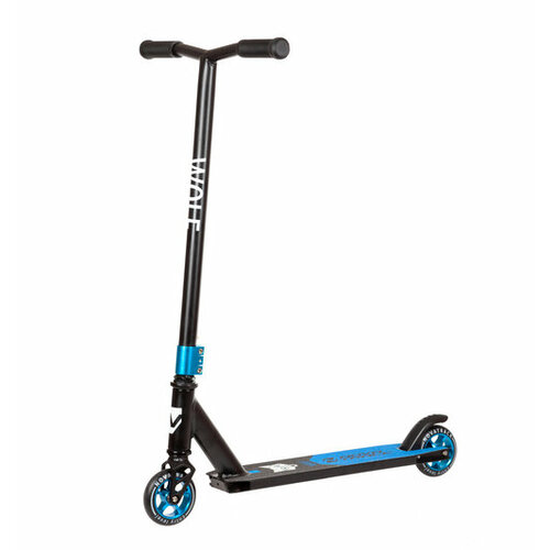 фото Самокат novatrack wolf'30, черно-синий 100a. wolf. bbl22
