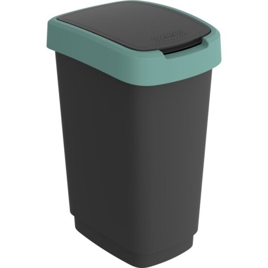 Ведро мусорное Rotho Swing bin с откидной крышкой 50 л (1754505092)
