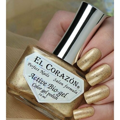 El Corazon лечебный лак для ногтей Активный Био-гель №423/1187 Star baths 16 мл