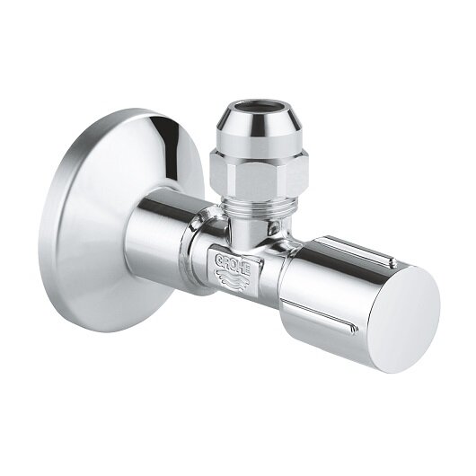 Угловой вентиль с металлической розеткой GROHE 22037 000 (22037000)