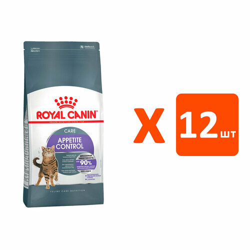 ROYAL CANIN APPETITE CONTROL CARE диетический для взрослых кошек контроль выпрашивания корма (0,4 кг х 12 шт)