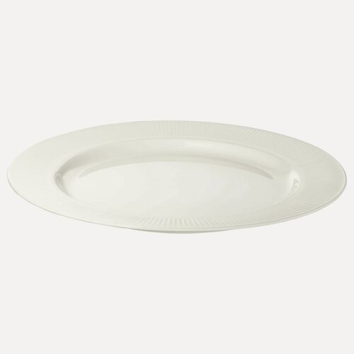 Изображение товара OFANTLIGT Тарелка десертная IKEA, белый, 22 см (10362425)