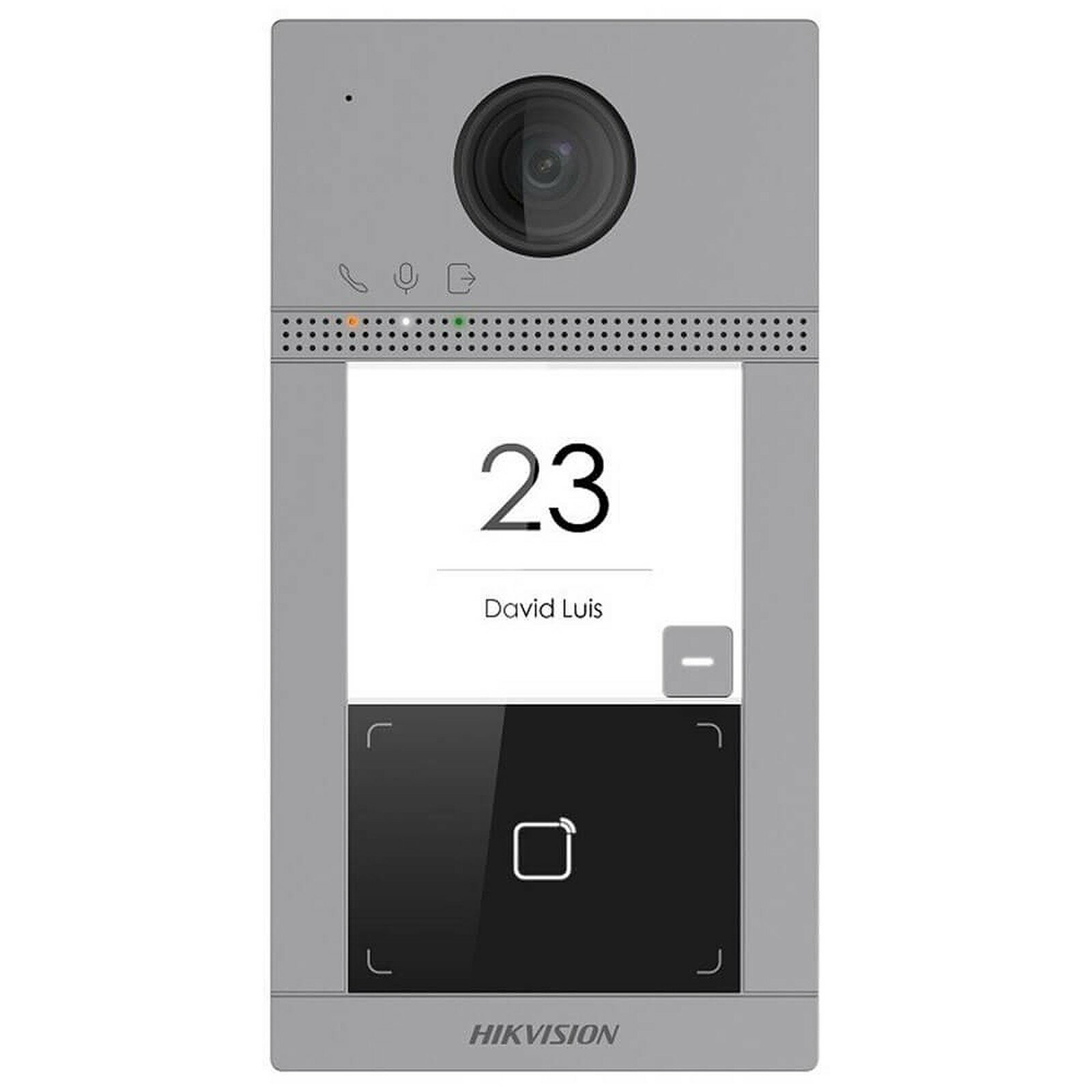 IP вызывная панель на одного абонента с ИК-подсветкой 2 МП и Wi-Fi DS-KV8113-WME1(C)