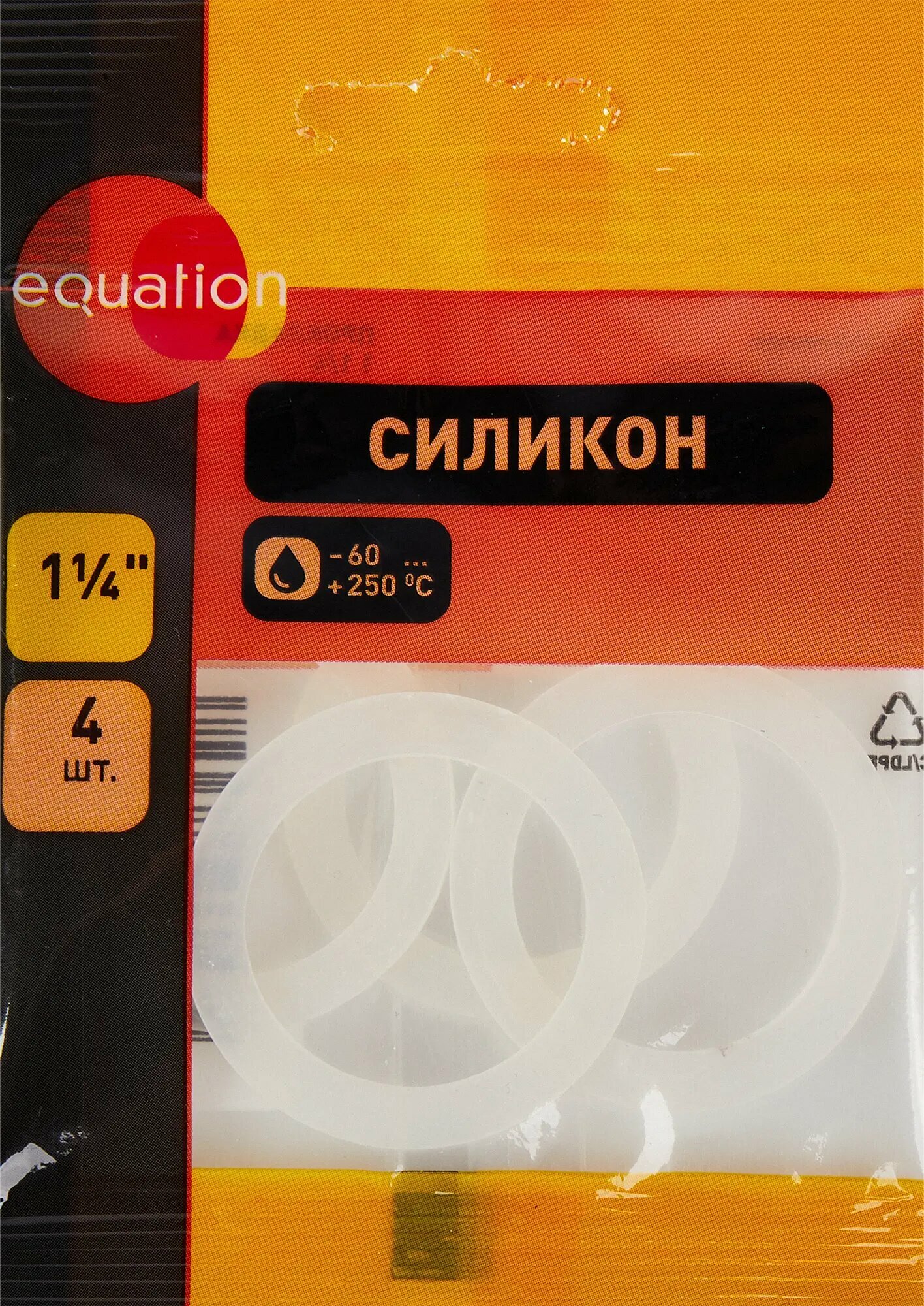 Прокладка силиконовая Equation силикон 1 1/4