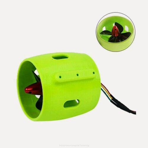 Изображение товара Подводный гребной винт, вращающийся вперед, корабельный тип с дистанционным управлением 12-24В