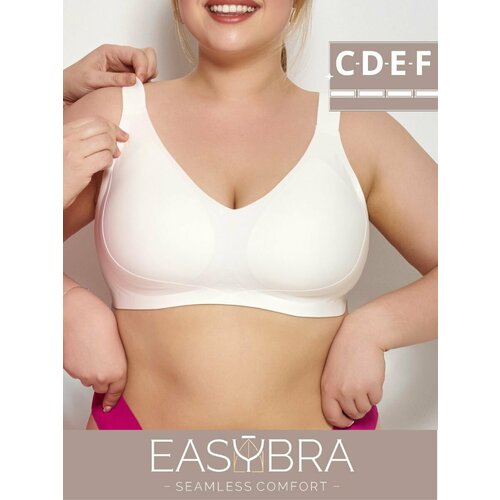 фото Бюстгальтер усиленная поддержка без косточек, размер 3xl easy bra