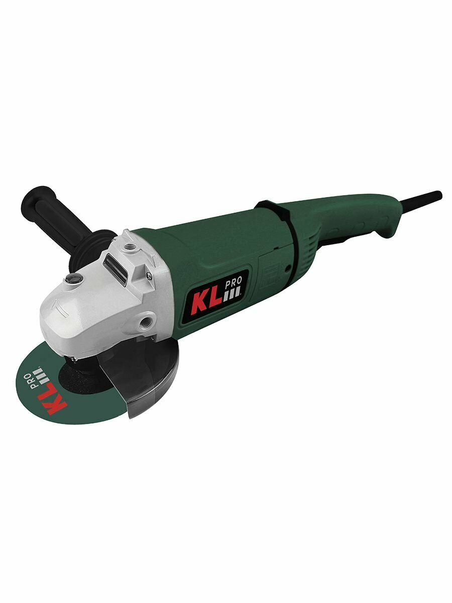 Профессиональная шлифовальная машина угловая (болгарка) KLPRO KLBT83230 (сеть, 2200 Вт, 230 мм, 6500 об/мин, М14)