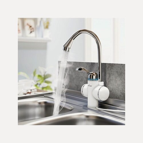 Изображение товара Проточный водонагреватель WH-001 (3,3 кВт, УЗО, кухня) MIXLINE
