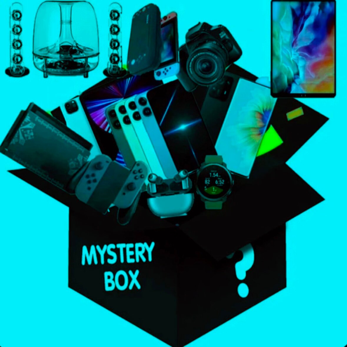 Подарочная коробка "Mystery Box", универсальный оригинальный классный подарок сюрприз, лучший подарок для каждого — фото 1