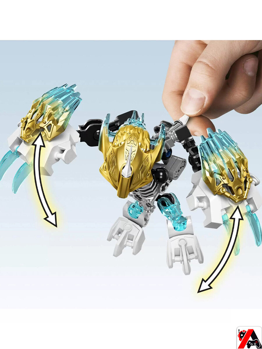 Конструктор Бионикл Мелум - Тотемное животное Льда — фото 1