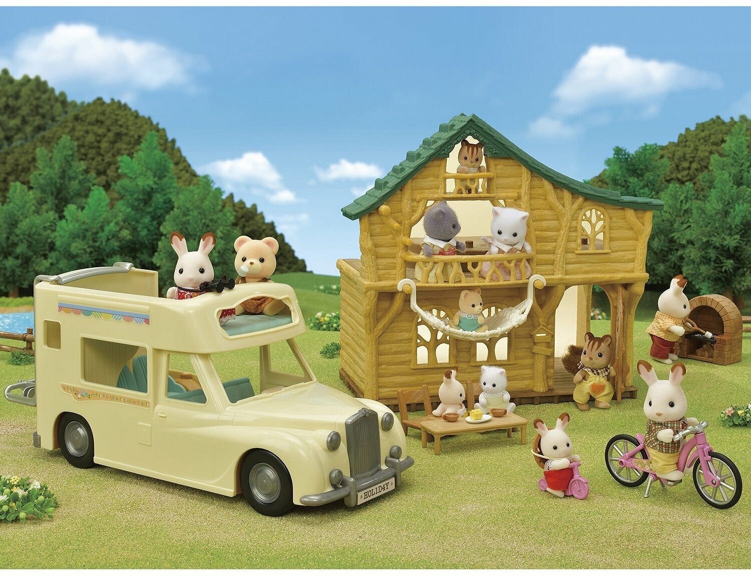 Игровой набор Sylvanian Families Автокемпер - фото №9