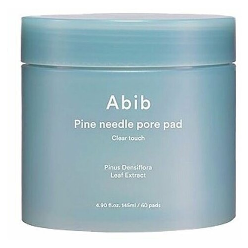 Тонизирующие очищающие пэды с экстрактом хвои Abib Pine Needle Pore Pad Clear Touch 60 штук