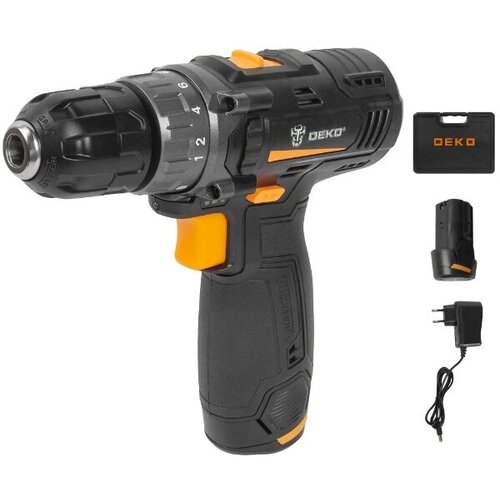 Дрель-шуруповерт аккумуляторная Deko GCD12DU3 12 В Li-ion 2x3 Ач 520000₽