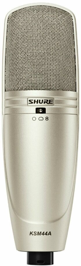 SHURE KSM44A/SL студийный конденсаторный микрофон с алюминиевым кофром и гибким креплением