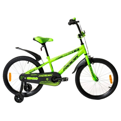 Детский велосипед Rook Sprint 16 (2020) зеленый 9.5