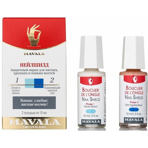 Защитный экран для ногтей Nail Shield 2 x 10ml