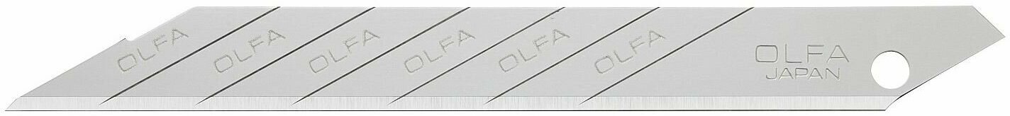 Лезвие OLFA сегментированное для графических работ, 9 мм, 10 шт, в боксе OL-SAB-10