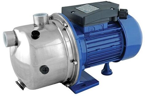 Насос центробежный UNIPUMP JS 100 - 0,75 кВт (однофазный, Hmax 40 м, Qmax 55 л/мин)