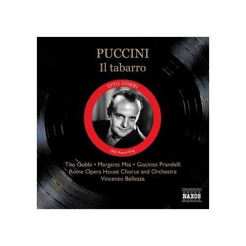 Puccini - Tabarro-Gobbi Mas Prandelli 1955 Naxos CD Deu (Компакт-диск 1шт) опера maud powell complete recordings 4 borowski wieniawski gluck naxos cd deu компакт диск 1шт