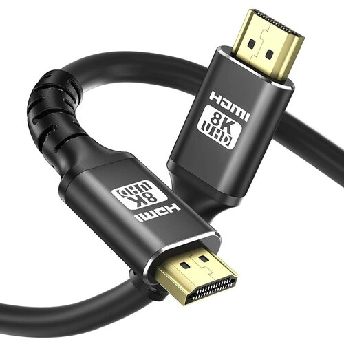 Кабель / переходник HDMI 2.1v, качество передачи 8K, 60 Гц, 4K, 120 Гц, 1.5 метра