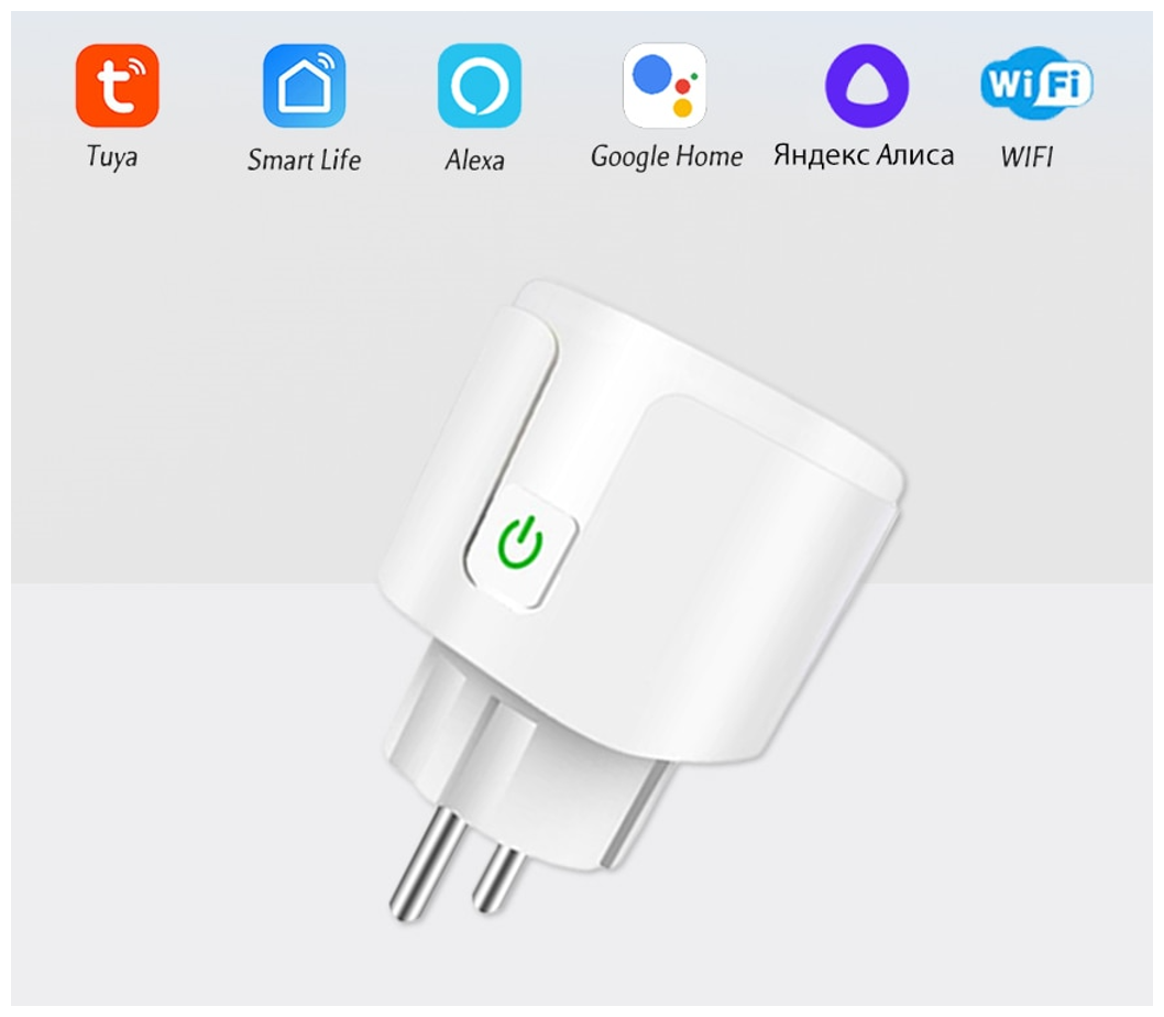 Умная розетка Elivco с поддержкой Yandex.Алиса - фотография № 2