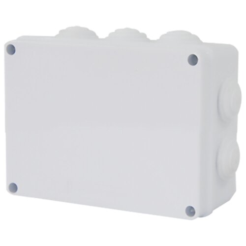 Коробка разветвительная STEKKER EBX30-03-65, 150*110*70 мм, 10 мембранных вводов, IP65, светло-серая fr_39555