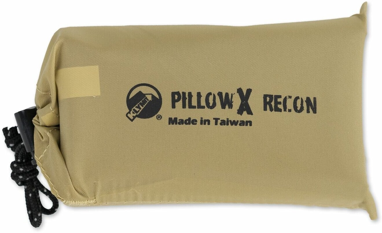 Надувная подушка Klymit Pillow X Recon - Песочная (12PXCy01C) - фотография № 8