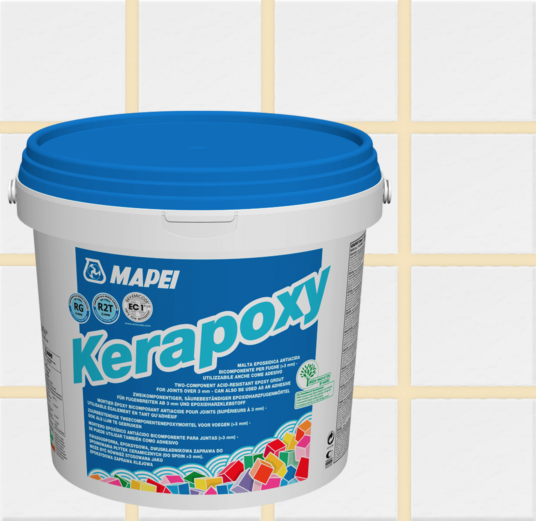 Эпоксидная затирка MAPEI Kerapoxy 131 Ваниль (керапокси) , 2 кг